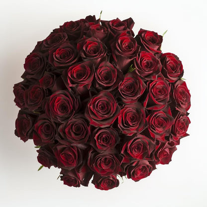 Lux Burgundy Rose Bouquet