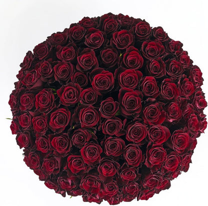 Lux Burgundy Rose Bouquet