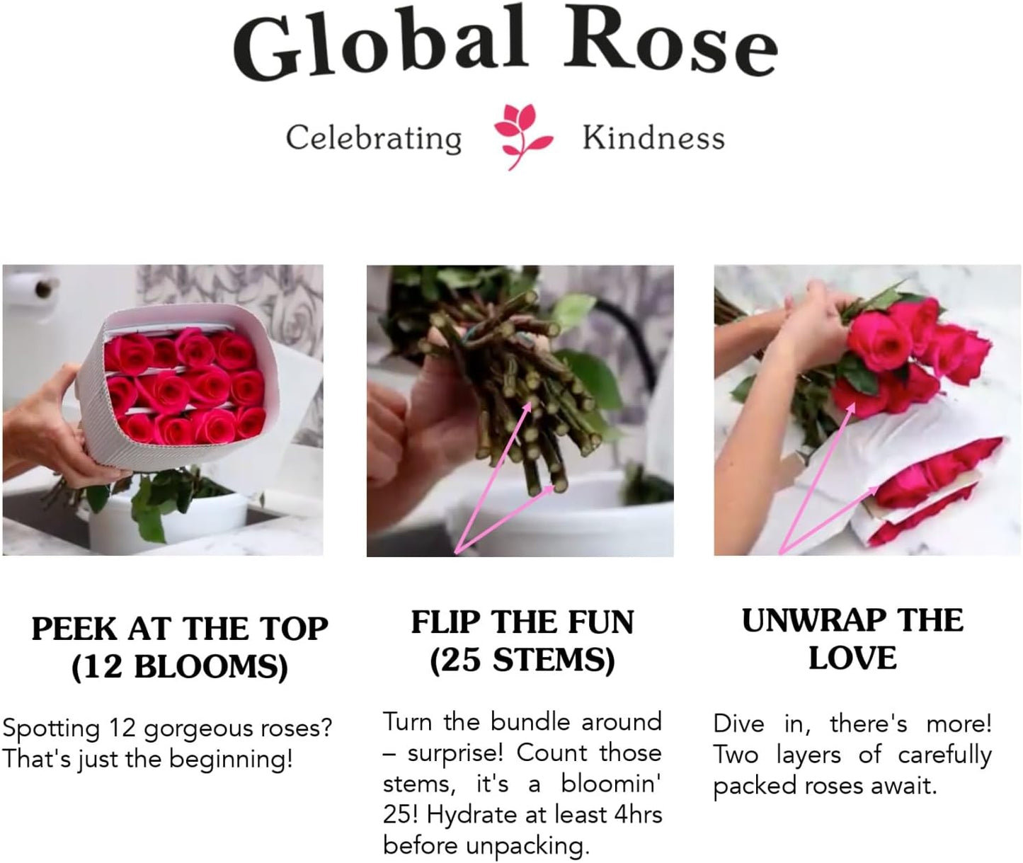 Long-Lasting Pink Rose Bouquet