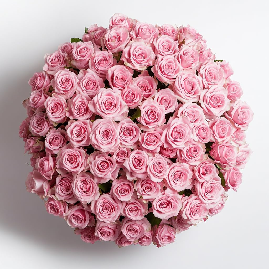 Long-Lasting Pink Rose Bouquet
