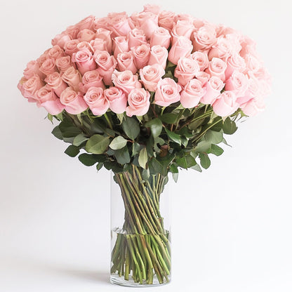 Long-Lasting Pink Rose Bouquet